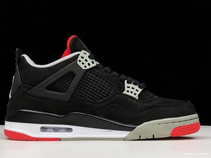 Cheap CEMENT RETRO BLACK 308497-060 JORDAN 4 0629